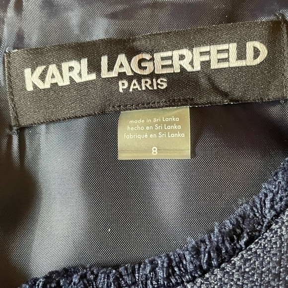 Karl Lagerfeld tweed jumper/dress - Picture 4 of 8